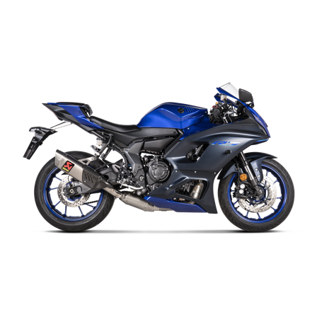 Impianto di Scarico Completo Akrapovič Racing Line Titanio - Yamaha YZF R7 2022-2025