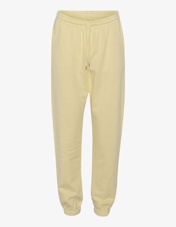 Organic Sweatpants - Soft Yellow S