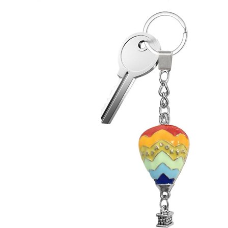 Luftballon | Regnbue Vedhæng Luftballon Taske Vedhæng - Tyrkisk Farvet Nøglering Dosia Mobiltelefon Charm