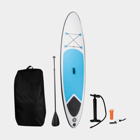 SUP Board inflable 10', 305 x 71 x 10 cm + pala + bomba manual + mochila de transporte + kit de reparación