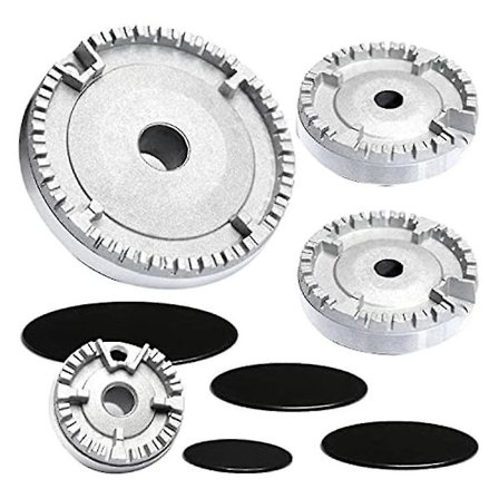 Universal gassbrennerkrone flammehette ovn komfyr gassplate for , flammebrennerhette krone passer alle mellom S