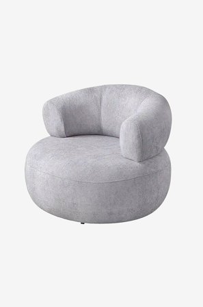 Hanah Home - Fløjstol Roma - Grå - Lænestole - Fra Homeroom