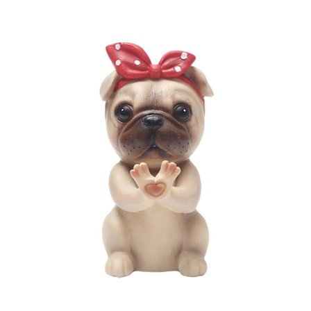 Kreativ Glasögonhållare Stativ Schnauzer Läsning Djur Stativ