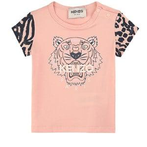 Kids - Kenzo Kids Pink Tiger Logo T-Shirt 9 Months - Tops - 9 months - Pink