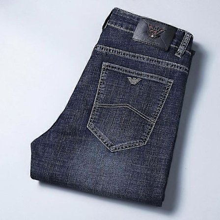 Forår Sommer Luksus Mærke Jeans Casual Jeans Business Casual Jeans Mænd Eksklusive Bukser Jeans Mænd Fire Sæsoner Kan Bære Jeans Mænd