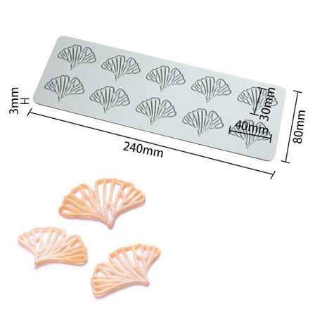 Kakeblondeform Fondant blondematte A A