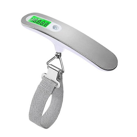 LCD Digital Hängvåg Bagage Resväska Viktvåg med Bälte för Elektronisk Vikt Till