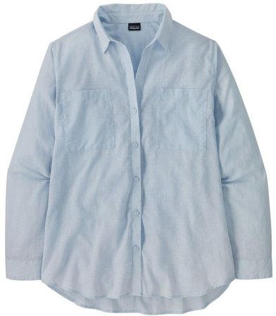 Patagonia W's LW A/C Buttondown Fleck Blue