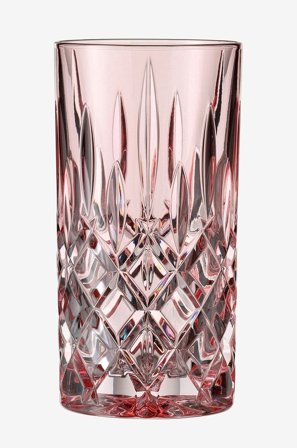 Nachtmann - Longdrink Noblesse Rosè 2-pakning - Rosa - Drinkglass & shotglass - Fra Homeroom