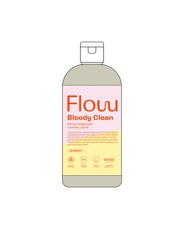 Flow Bloody Clean 400 ml, Tøj & Bolig, Husholdning, Tekstilpleje