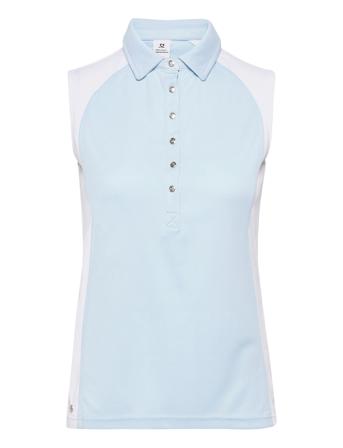 Zenia Sl Polo Shirt Blue Daily Sports