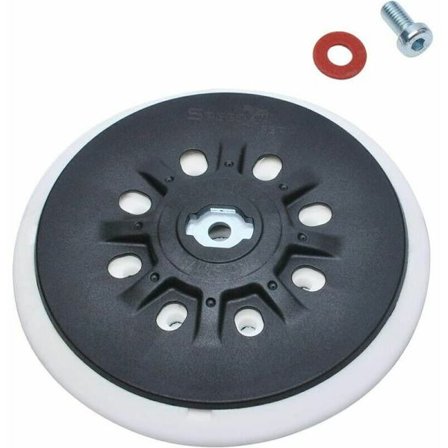 150 mm (6 tommer) 8-hullers slibepude kompatibel med Bos-ch Festool ETS 150, ETS EC 150, LEX 150, WTS 150/7 excenterslibere 498987 (blød)