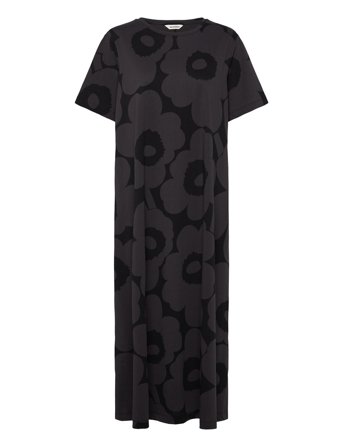 Marimekko Pisteinen Unikko - Grey - XS