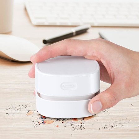 Mini Bordstøvsuger, Ledningsfri Støvsuger USB Oppladb