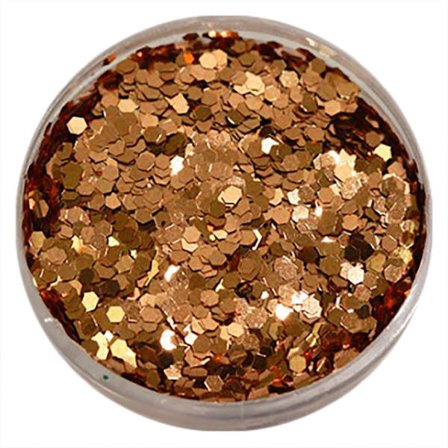 Nagelglitter - Hexagon - Champagne - 8ml - Glitter