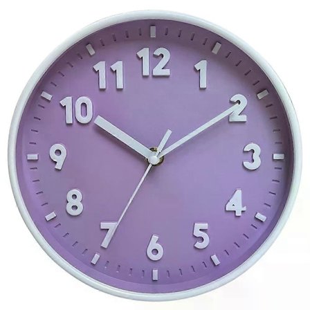 20 cm Tyst Väggklocka Enkel Digital Väggklocka Heminredning Kubisk Digital Klocka Kvarts Väggklocka för Sovrum Sovsal Ch