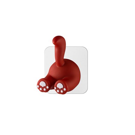 Sødt Tegnefilm Dyrehale Væghængere Multifunktionelle Klæbende Kroge til at Hænges Tandbørste Brusebad Hjemvæg Organiser