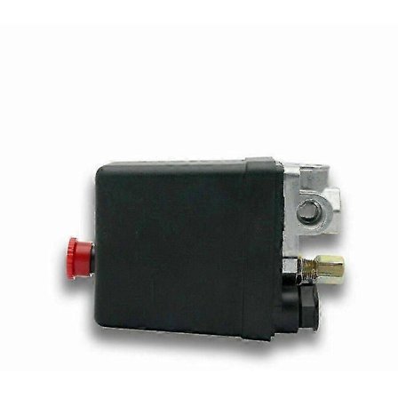 Trykkontakt g1/4, 240v vertikal trefaset firehuls trykkontakt kontrolventil til luftkompressor, trykkontakt kompressor trykregulator
