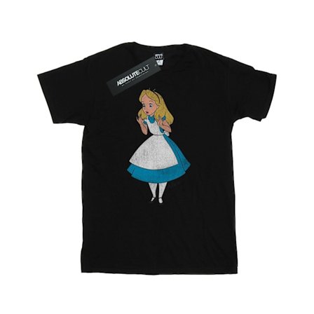 Disney Herr Alice In Wonderland Överraskad Alice T-shirt L Svart