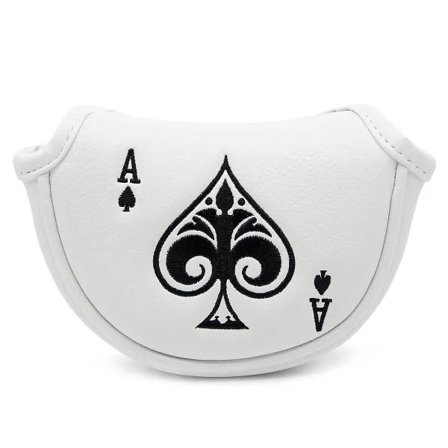 Golf Putter Beskyttelse Halv Mallet Putter Hoveddæksel Magnetisk Klubbeskyttelse Til Odyssey