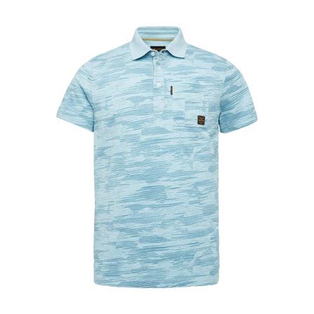 PME Legend Summer Song Polo , Blauw , Heren , Maat: M